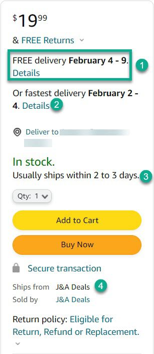 Amazon Delivery Window