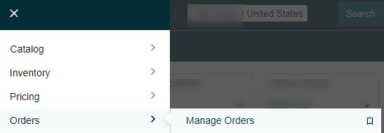 Orders, Manage Orders Button In Amazon Seller Central