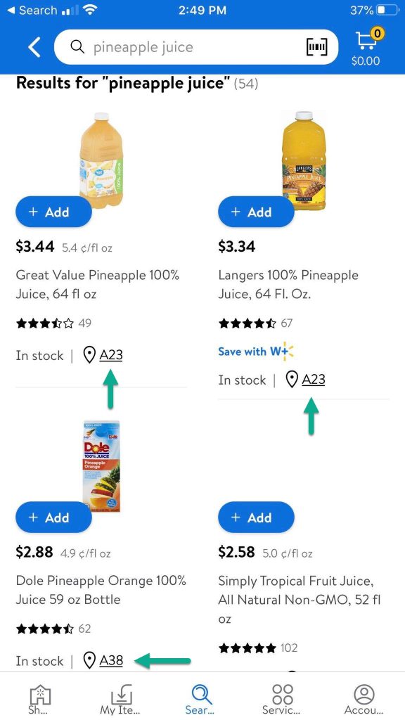 Pineapple Juice Walmart App