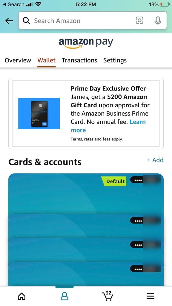 Amazon Pay Wallet, Amazon Mobile App