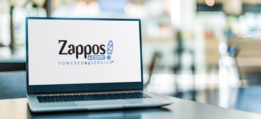 Zappos Website And Slogan