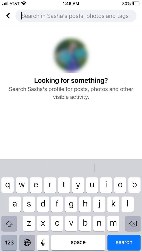 Search Someone's Timeline Facebook