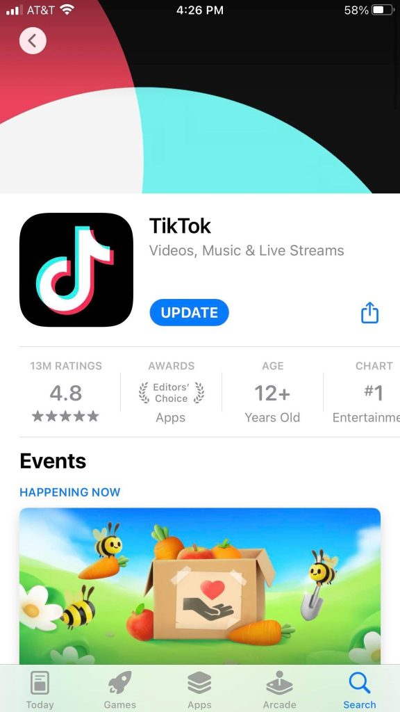 TikTok On App Store
