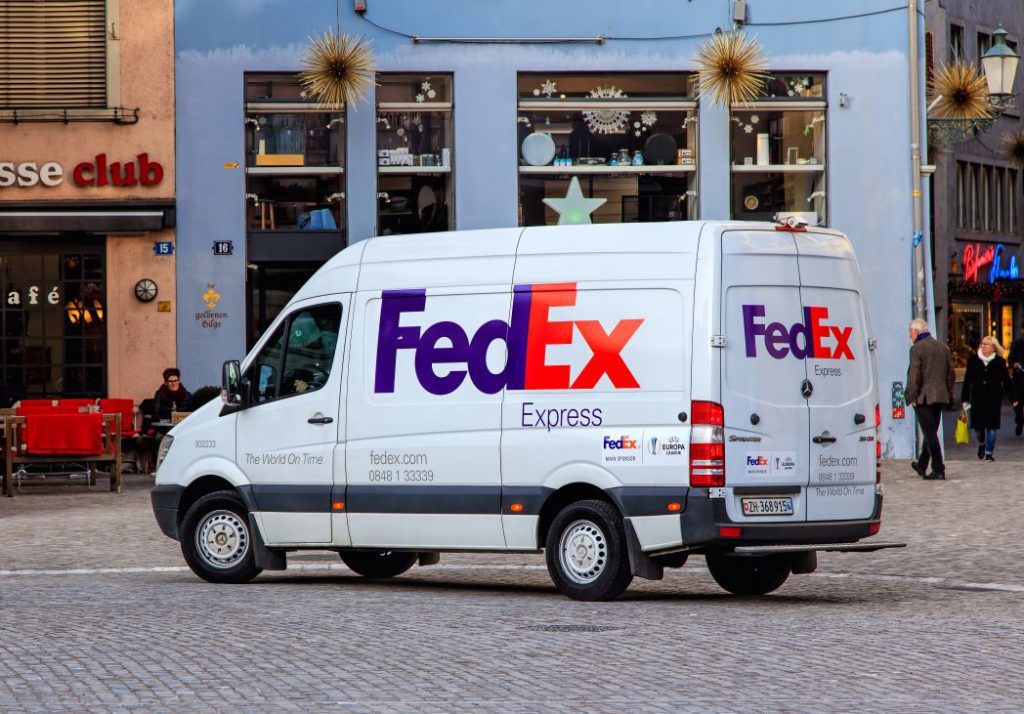 Fedex Delivery Vehicle