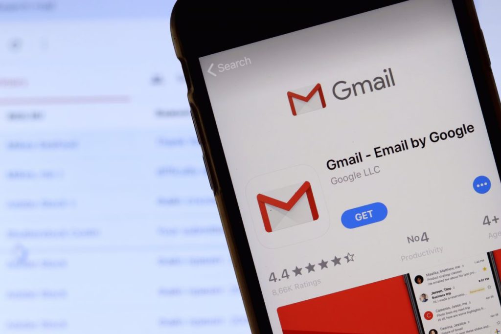 Gmail Mobile App And Website