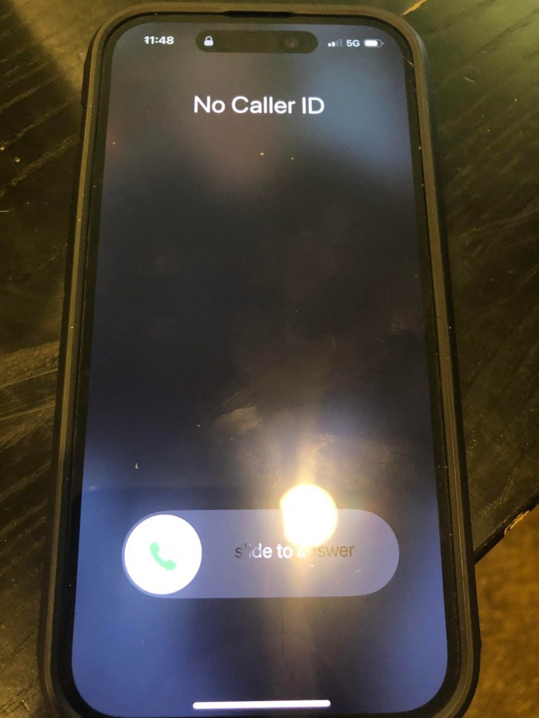 No Caller ID iPhone