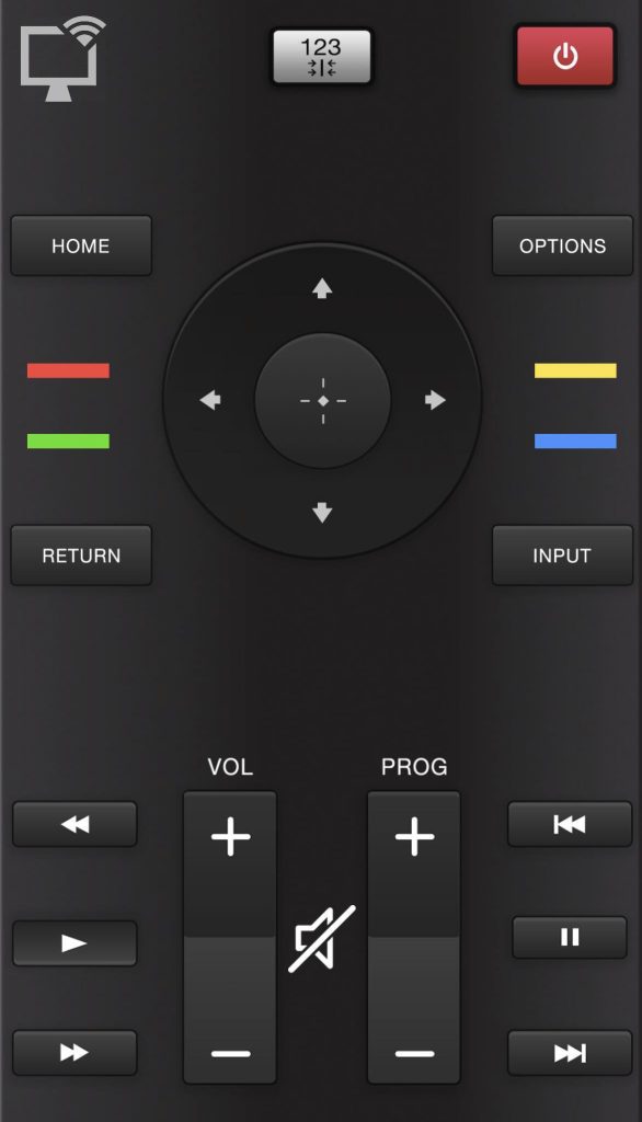 Remote Control App, iPhone